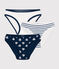 Lot de 3 culottes fille en coton variante 2
