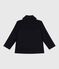 Caban enfant en draps de laine uni bleu SMOKING
