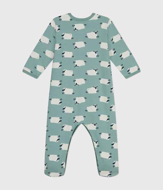 Pyjama en molleton gratté imprimé forêt bébé PAUL/ MULTICO