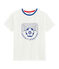 Tee-shirt enfant garcon blanc MARSHMALLOW