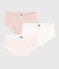 Lot de 3 culottes taille haute en coton enfant variante 1