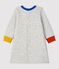 Robe en molleton bébé. gris BELUGA CHINE
