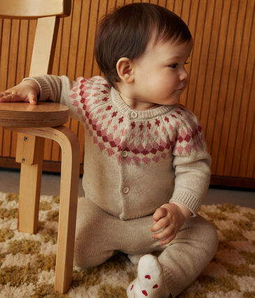 Ensemble 2 pièces en tricot bébé