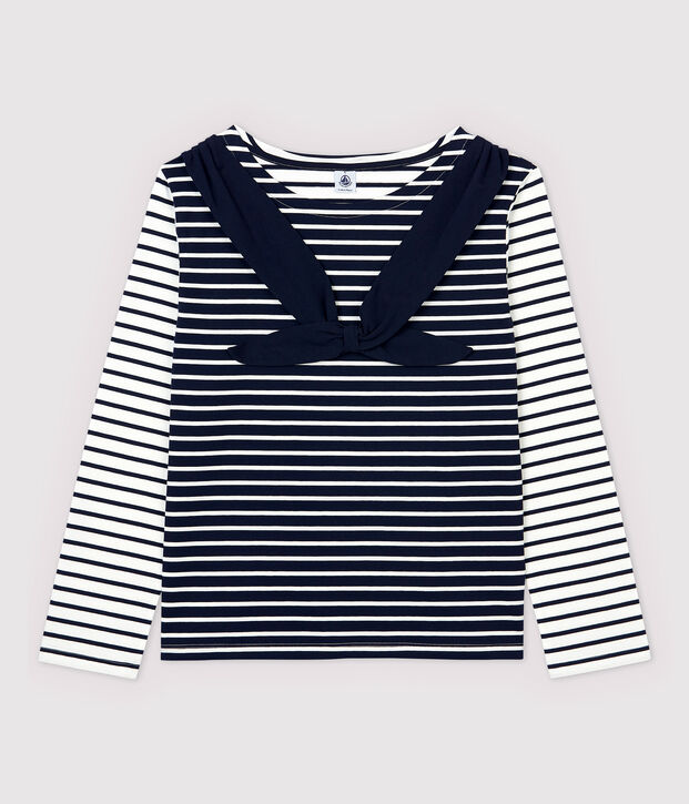 Marini&egrave;re l&eacute;g&egrave;re Femme blanc/bleu