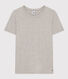 Tee-shirt LE DROIT col rond en coton Femme