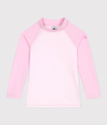 Teeshirt de bain anti uv enfant manche longue à rayures