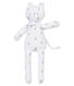 Doudou chat jersey imprimé