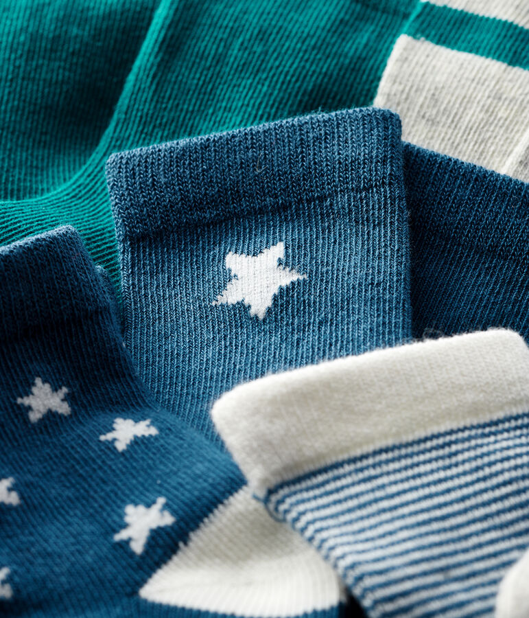 Lot de 5 paires de chaussettes b&eacute;b&eacute; multicouleur