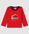 Tee-shirt bébé garçon rouge TERKUIT