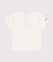Tee-shirt Monsieur Madame en coton bébé blanc MARSHMALLOW