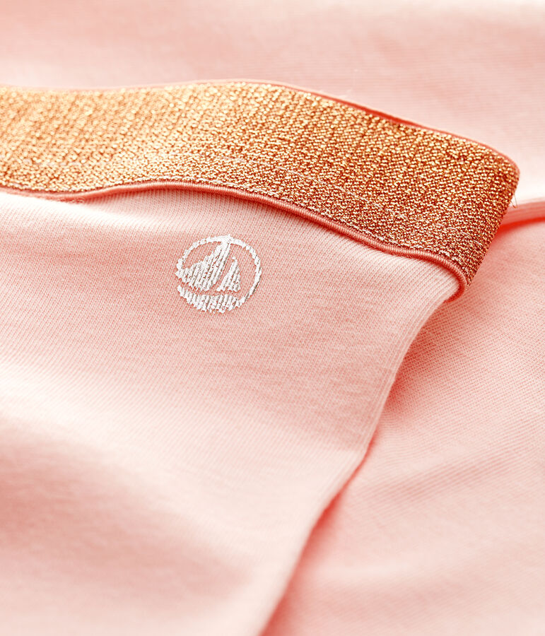 Legging court en jersey lycra enfant fille rose MINOIS