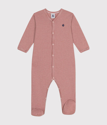 Pyjama à rayures en coton bébé