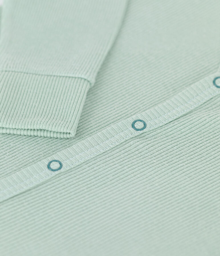 Dors-bien b&eacute;b&eacute; sans pieds en coton et Lyocell vert