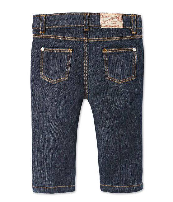 Pantalon slim bébé mixte en jean bleu JEAN