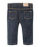Pantalon slim bébé mixte en jean bleu JEAN