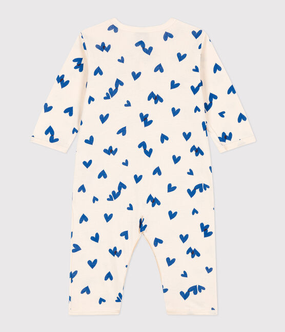 Pyjama bébé sans pieds imprimé en coton blanc AVALANCHE/ MEDIEVAL