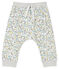 Pantalon bébé garçon en molleton léger blanc MARSHMALLOW/blanc MULTICO