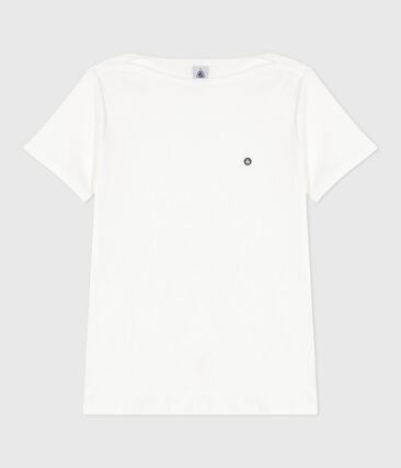 Tee-shirt Femme Iconique col amiral en coton