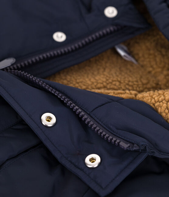 Parka enfant fille / garçon bleu SMOKING
