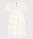 Chemise de nuit palmiers en coton petite fille