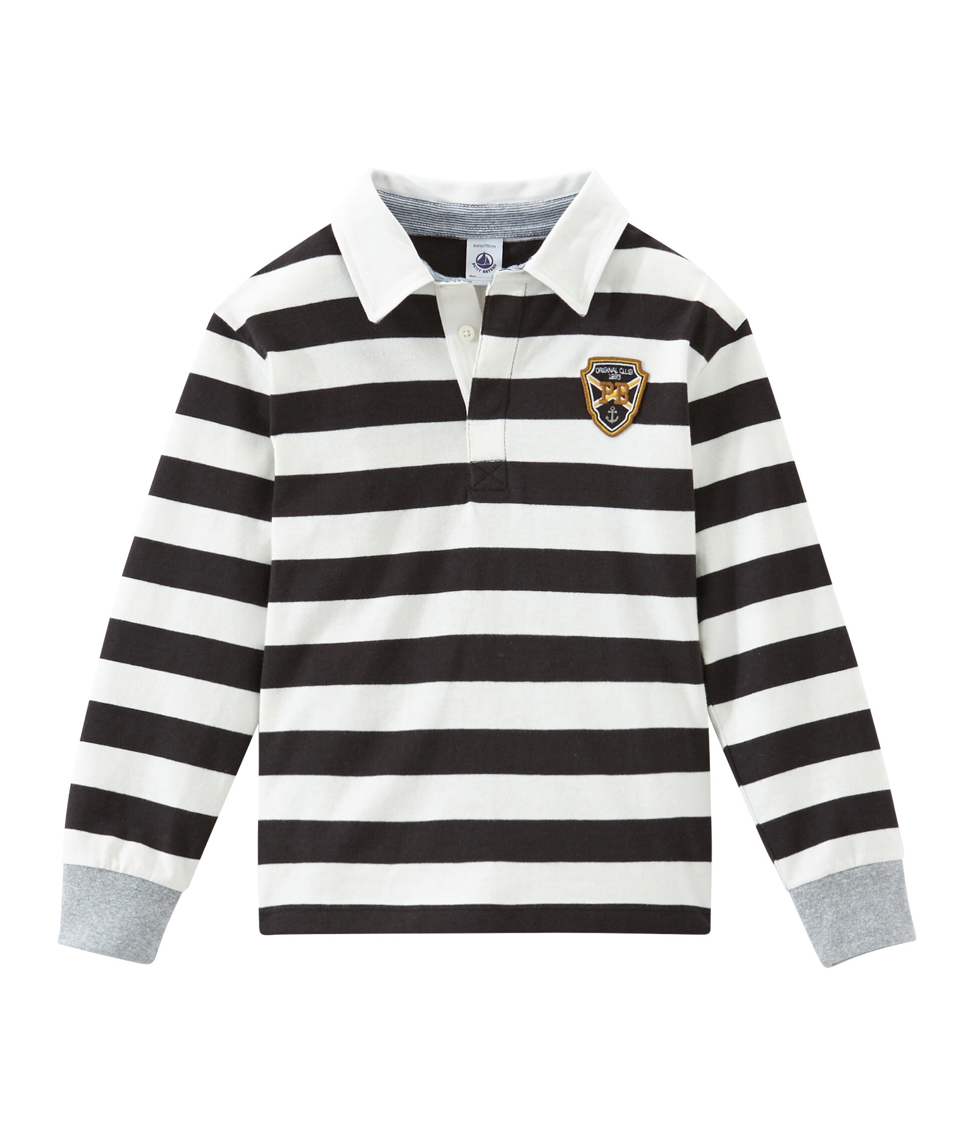 Front Row Garçons-à Manches Longues Rugby Polo Shirt 5-13 Ans-diverses couleurs 