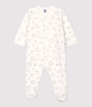 PETIT BATEAU - Dors-bien bébé imprimé étoiles en velours