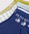 2 paires de chaussettes enfant en coton &agrave; rayures variante 1