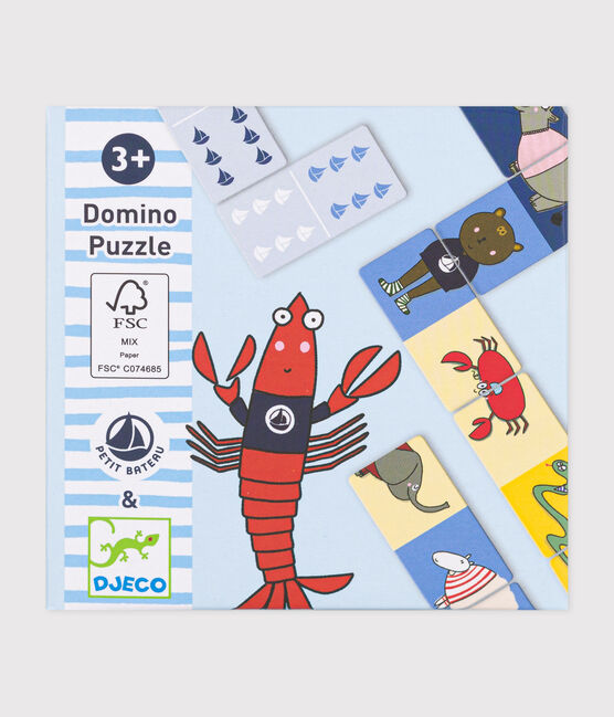 Jeu Domino-Puzzle – Djeco x Petit Bateau variante 1