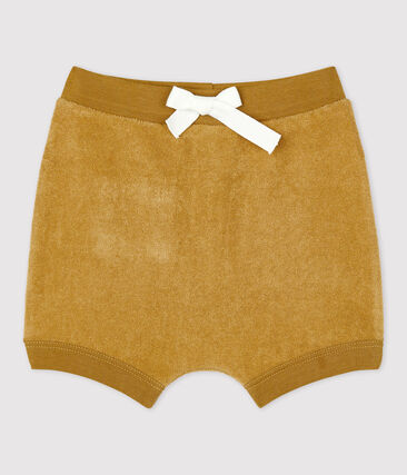 PETIT BATEAU - Short en bouclette éponge bébé