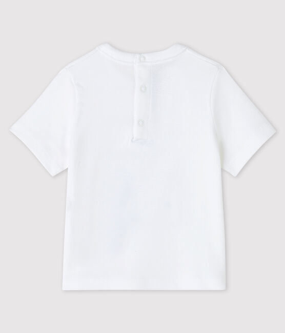 Tee-shirt bébé garçon blanc ECUME