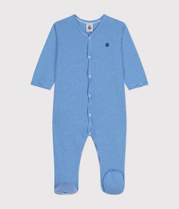 Pyjama à rayures en coton bébé