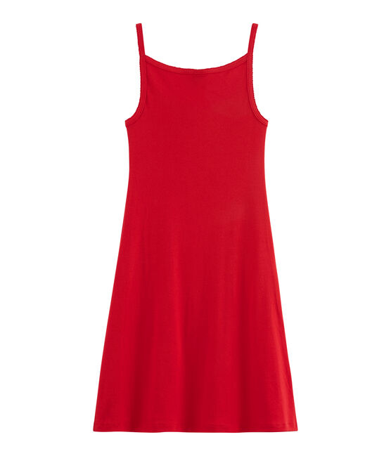 Robe à bretelles femme rouge TERKUIT