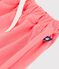 Short enfant en coton uni rose