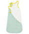 Gigoteuse compacte bébé fille en tubique blanc MARSHMALLOW/blanc MULTICO