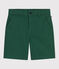 Bermuda short enfant en serge de coton uni WILLOW