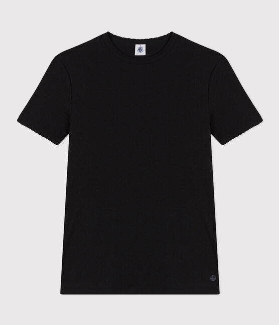 Tee-shirt L'ICONIQUE cocotte en coton Femme noir BLACK