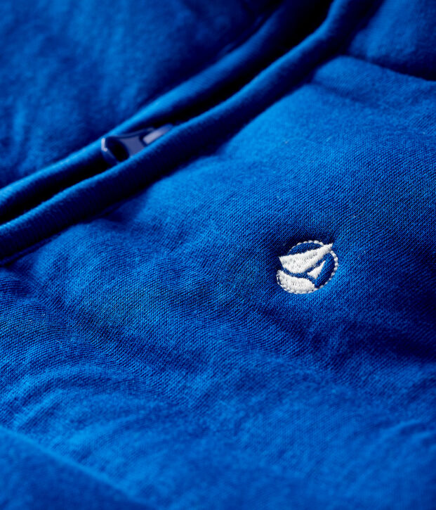 Blouson sans manches b&eacute;b&eacute; gar&ccedil;on bleu