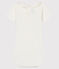 Body manches courtes avec collerette bébé fille blanc MARSHMALLOW