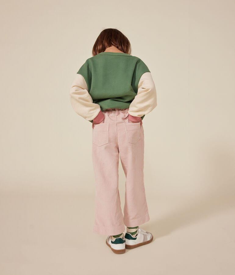 Sweatshirt en molleton enfant fille PALMERAIE/ MULTICO