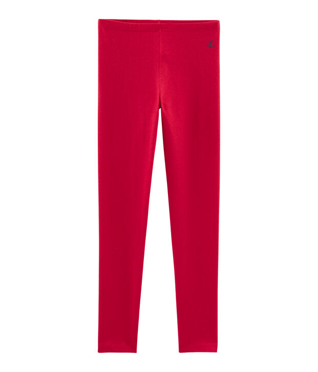 Legging enfant fille rouge
