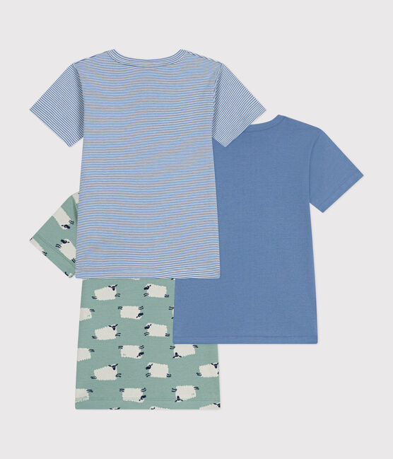 Lot de 3 tee-shirts à manches courtes mouton en coton enfant variante 1