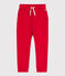Pantalon de jogging en molleton enfant garçon rouge PEPS