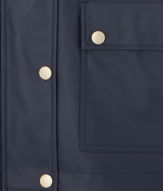 Veste esprit tailleur femme. Petit bateau x Marie-Agn&egrave;s Gillot bleu