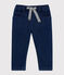 Pantalon maille effet denim bébé mixte bleu JEAN
