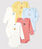 Lot de 5 bodies manches longues bébé garcon variante 1