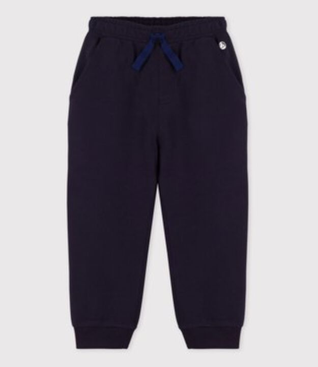 Pantalon de jogging enfant fille / gar&ccedil;on bleu marine