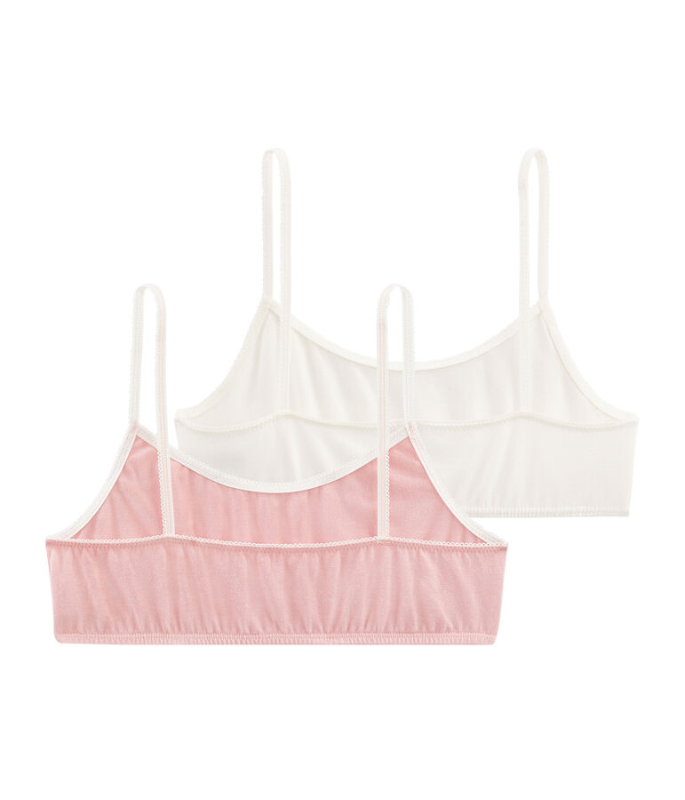 Duo de brassi&egrave;res fille multicouleur
