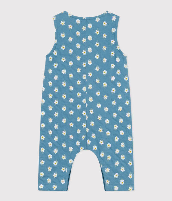 Combinaison sans manche en tubique matelassé imprimé bébé POLOCHON/ MULTICO