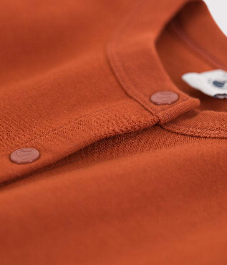 Cardigan en coton enfant fille marron RUSTY