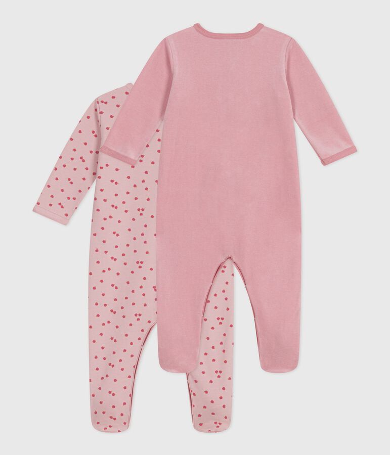 Lot de pyjamas b&eacute;b&eacute; en coton imprim&eacute; variante 1
